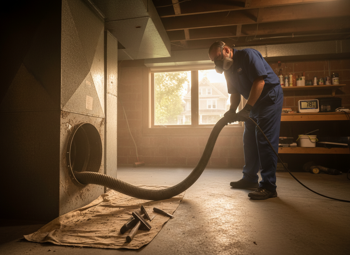 Air Duct Cleaning Before Summer Humidity Arrives in Gloucester NJ