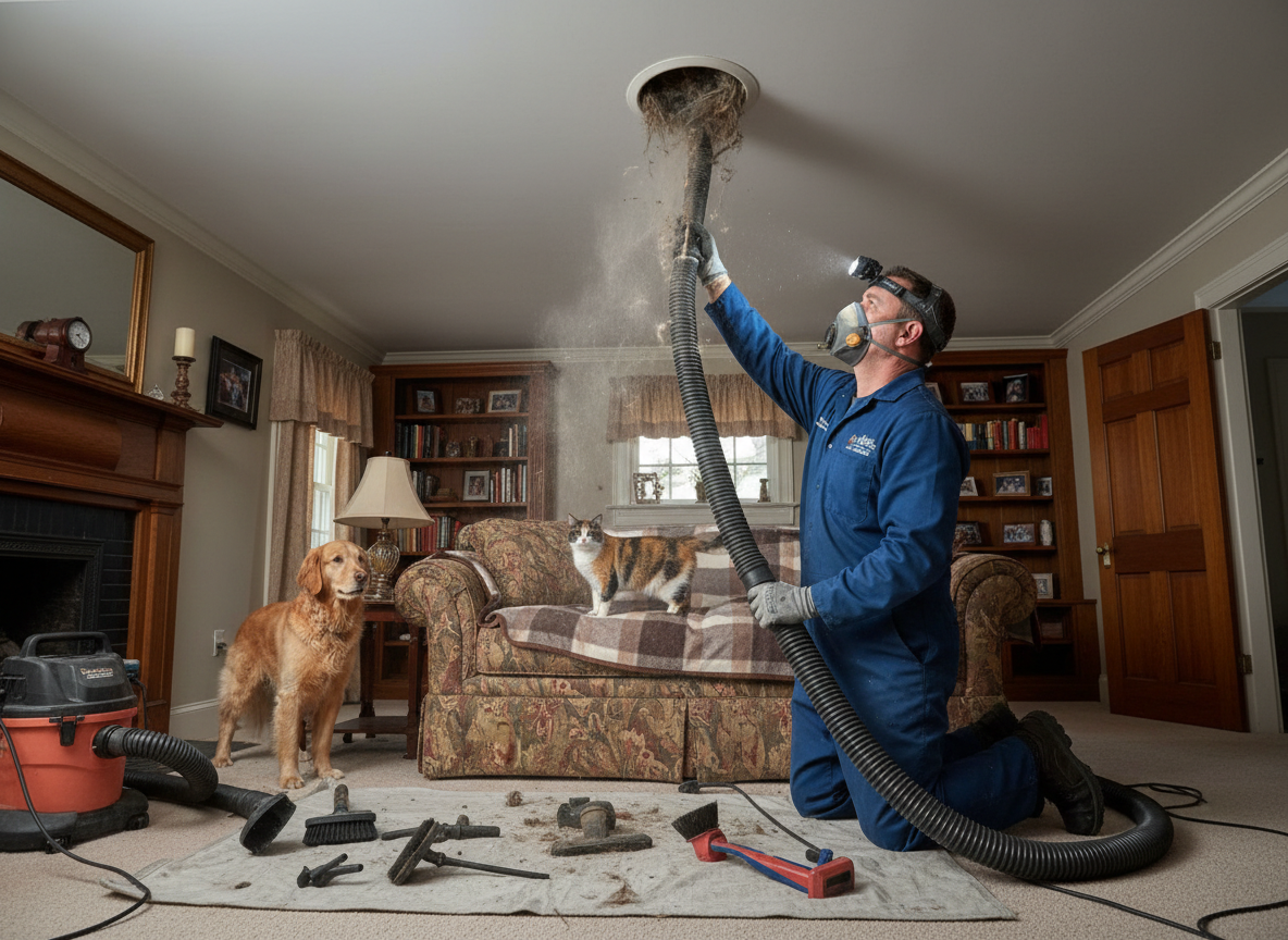 Pet Hair Duct Cleaning in Gloucester, NJ